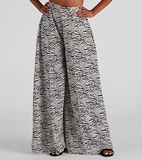 Eye Of The Tiger Palazzo Pants