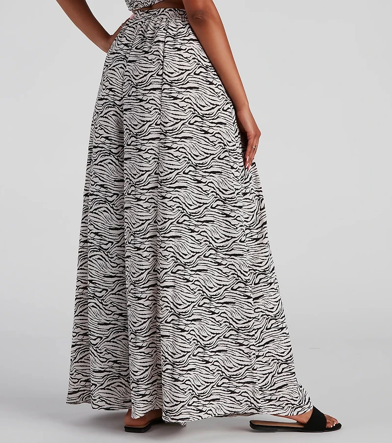 Eye Of The Tiger Palazzo Pants