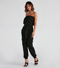 Fashion Cadet Cargo Jumpsuit