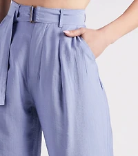 Show Up Style Linen Wide Leg Trouser Pants