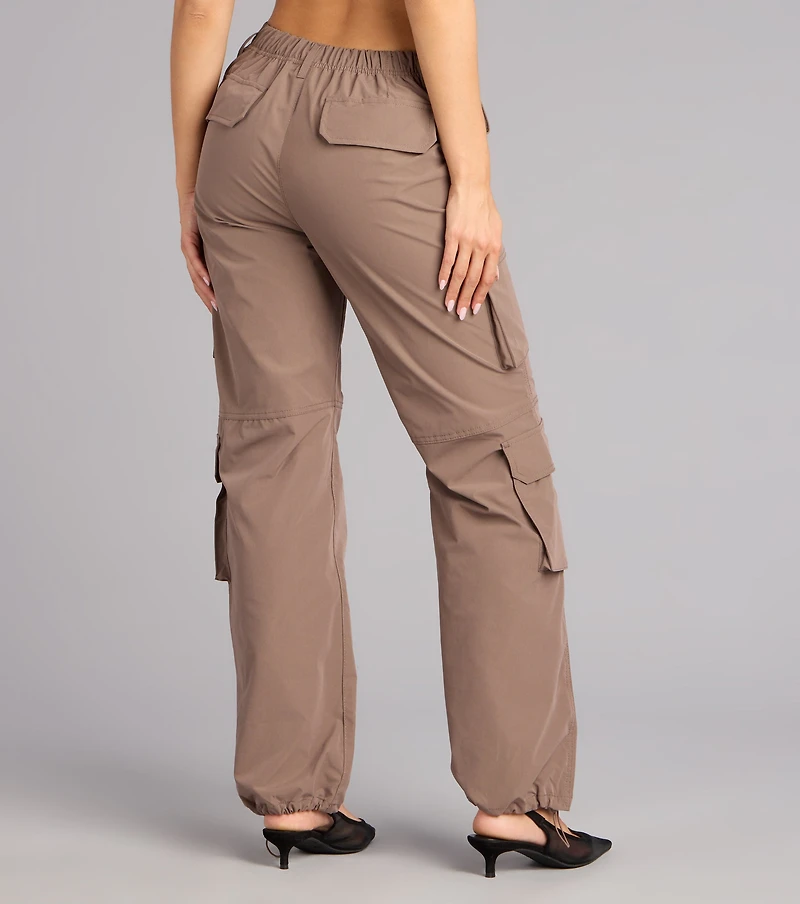 Out For The Day High-Rise Cargo Pants