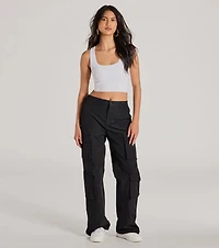 Out For The Day High-Rise Cargo Pants