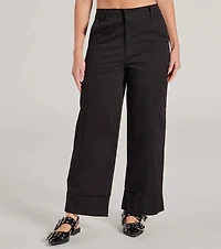 Weekend Trip High-Rise Cuffed Cargo Pants