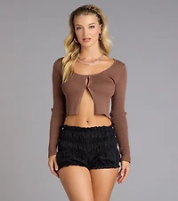 Bloom With It Mid Rise Shorts