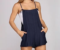 The Loop Woven Romper