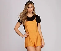 The Loop Woven Romper