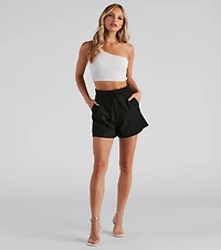 Beach Stroll Linen Shorts