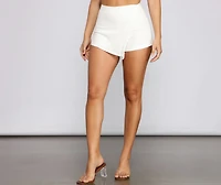 Come Away With Me Cotton Skort