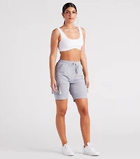 Everyday Trendsetter Nylon Cargo Shorts