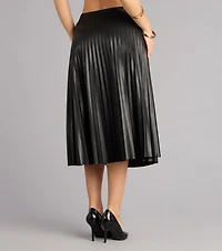 Quiet Drama Pleated Midi Skirt