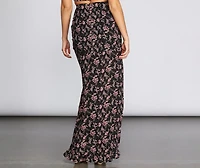 Room To Grow Floral Skirt