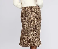 Fierce Flair Midi Skirt