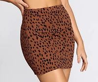Sassy Spots Mini Skirt