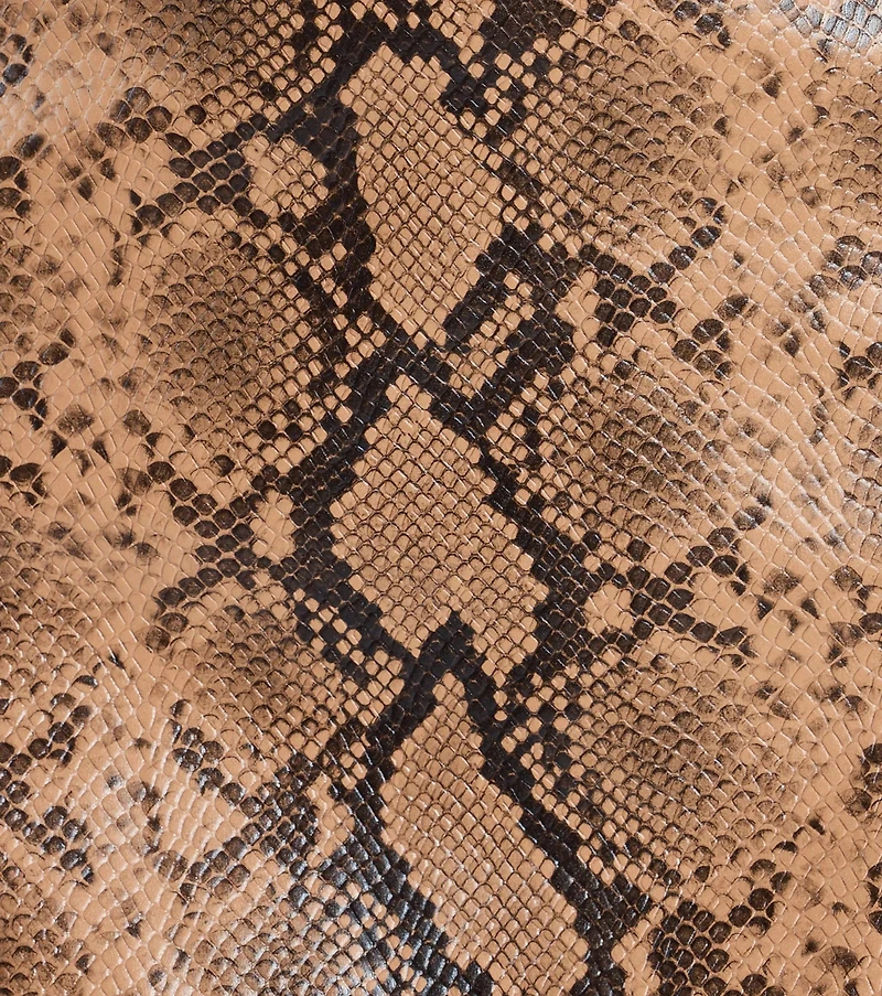 Certified Charmer High Rise Snake Mini Skirt