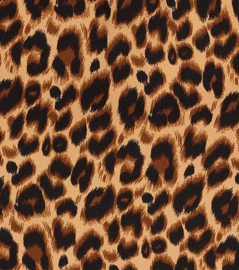On The Prowl High-Rise Slit Leopard Maxi Skirt
