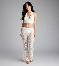 Get The Look Crochet High-Rise Pants