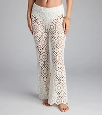 Get The Look Crochet High-Rise Pants