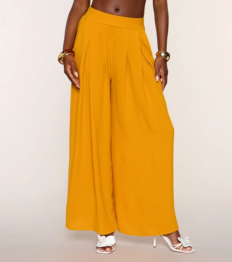 Breezy And Bold Wide-Leg Pants
