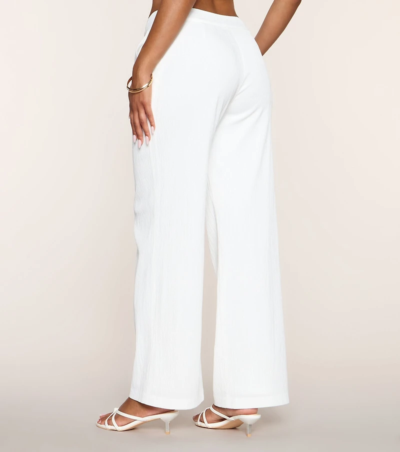 Chic Intentions Woven Trouser Pants