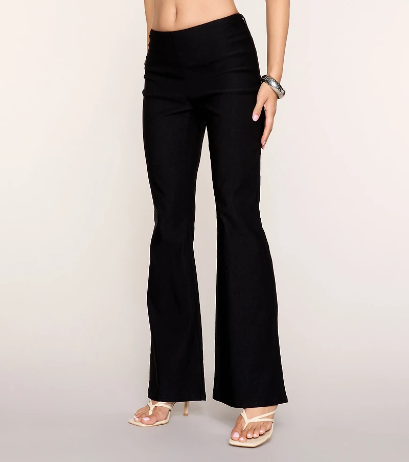 Perfect Plus One Flare Trouser Pants