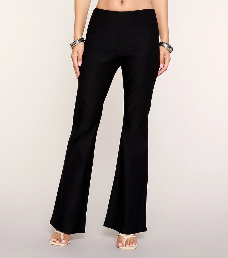 Perfect Plus One Flare Trouser Pants