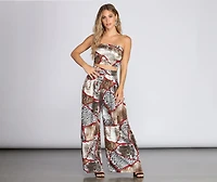 Animal Desire High-Waist Pants
