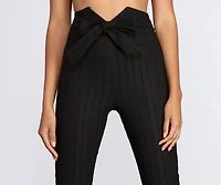 Tie It All Together Striped Pants