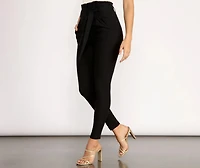 Boss Goals Paperbag Pants