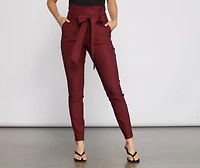 Effortless Style Tie Waist Pants