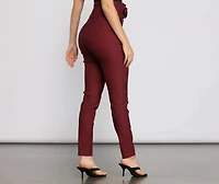 Effortless Style Tie Waist Pants