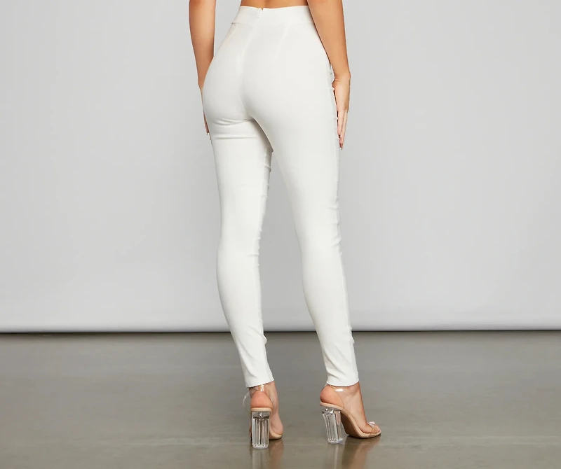 Chic Style Tie-Waist Pants