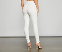 Chic Style Tie-Waist Pants