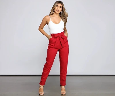 Effortlessly Stylish Tie-Waist Jumpsuit
