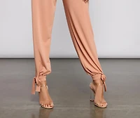 Feeling Glam And Gorgeous Sleeveless Jumpsuit