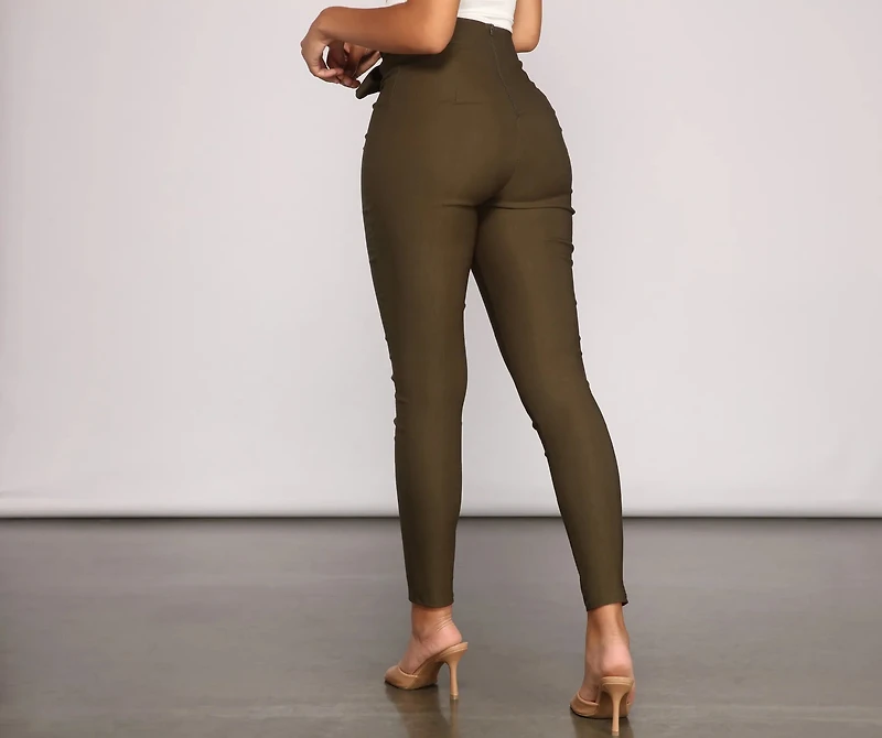 Perfectly Posh Tie-Waist Pants