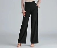 Bring The Flare High Waist Pants