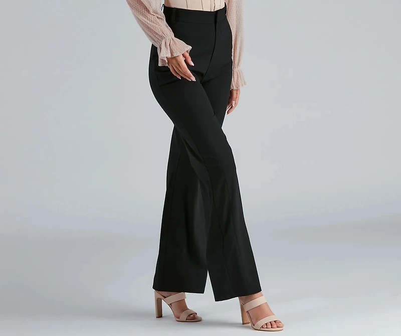 Bring The Flare High Waist Pants