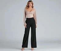 Bring The Flare High Waist Pants