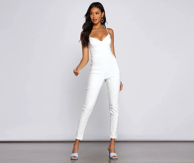 Feelin' Fresh Fitted Jumpsuit