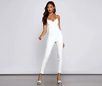 Feelin' Fresh Fitted Jumpsuit