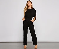 The Classic Boat Neck Jumpsuit