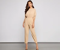 The Classic Boat Neck Jumpsuit