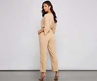 The Classic Boat Neck Jumpsuit