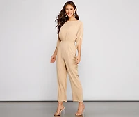 The Classic Boat Neck Jumpsuit