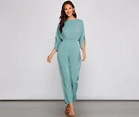 The Classic Boat Neck Jumpsuit