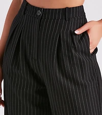 Stylish Strut Pinstripe Trouser Pants