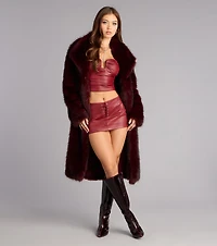 Too Hot to Handle Lace Up Micro Skort