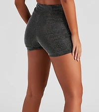 Dazzling Beauty Heat Stone Hot Shorts