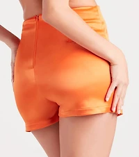 Me And The Rhythm Satin Chain Skort