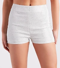 Blinged Out Babe Rhinestone Hot Shorts